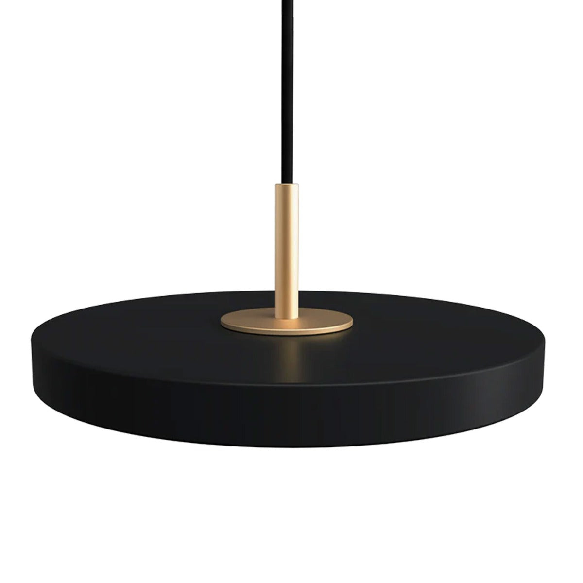 Asteria Pendel Mini - Black / Brass - Ø: 31 cm - Umage