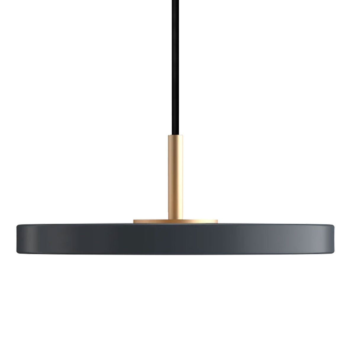 Asteria Pendel Mini - Anthracite / Brass - Ø: 31 cm - Umage