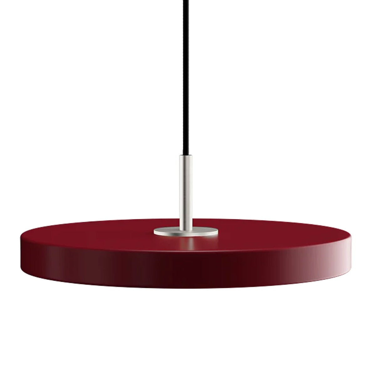 Asteria Pendel Mini - Ruby Red / Steel - Ø: 31 cm - Umage