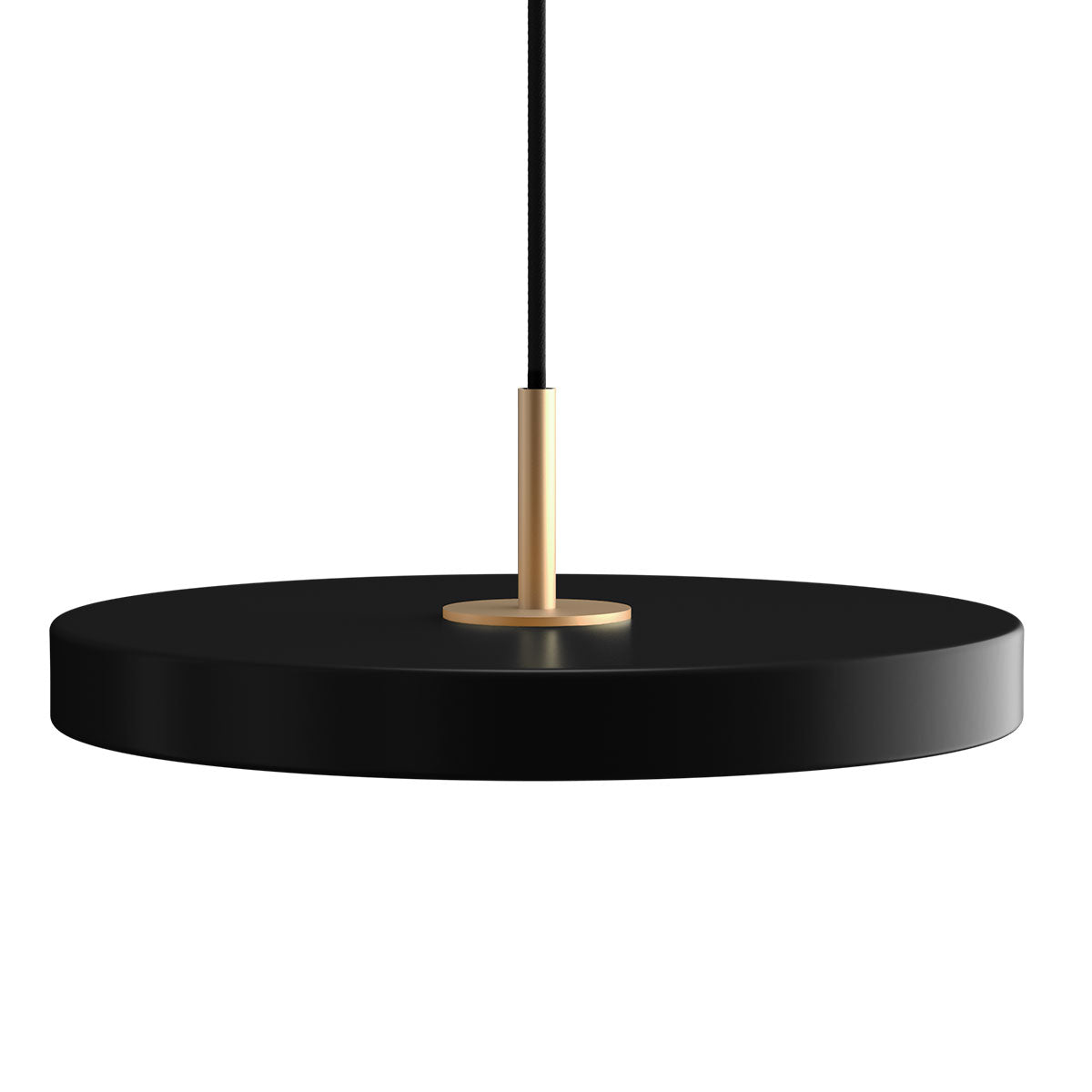 Asteria Pendel Plus Mini - Black / Brass - Ø: 31 Cm - Umage