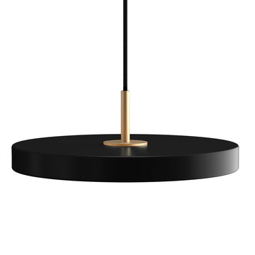 Asteria Pendel Plus Mini - Black / Brass - Ø: 31 Cm - Umage