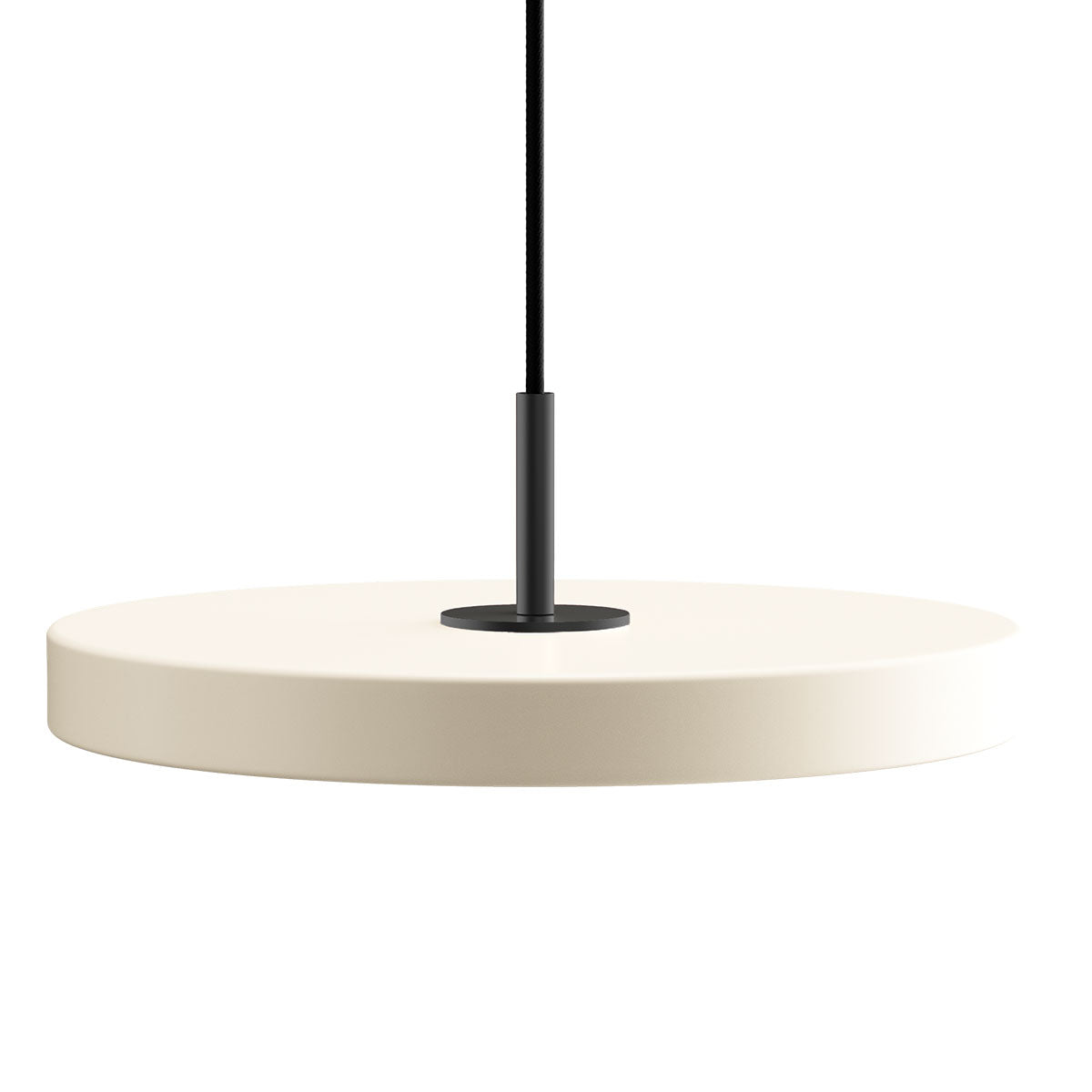 Asteria Pendel Plus Mini - Pearl White / Black - Ø: 31 Cm - Umage