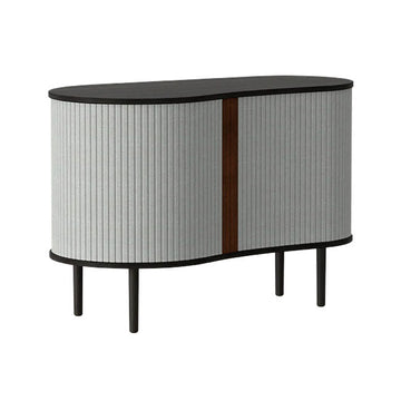 Audacious Skænk - Black / Sterling - 67x100x50 cm - Umage