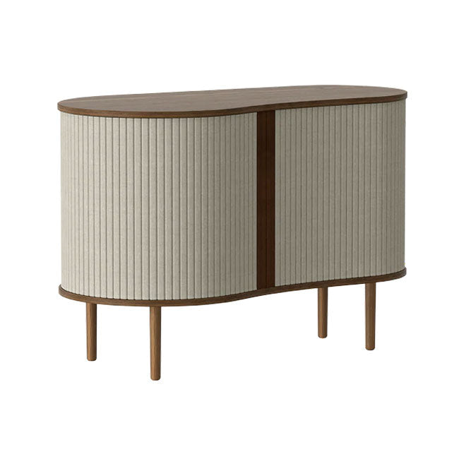 Audacious Skænk - Dark Oak / White Sands - 67x100x50 cm - Umage