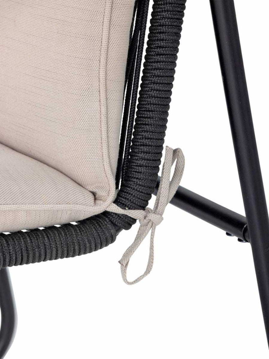 Hampton Loungestol - Sort, Metal - Bloomingville
