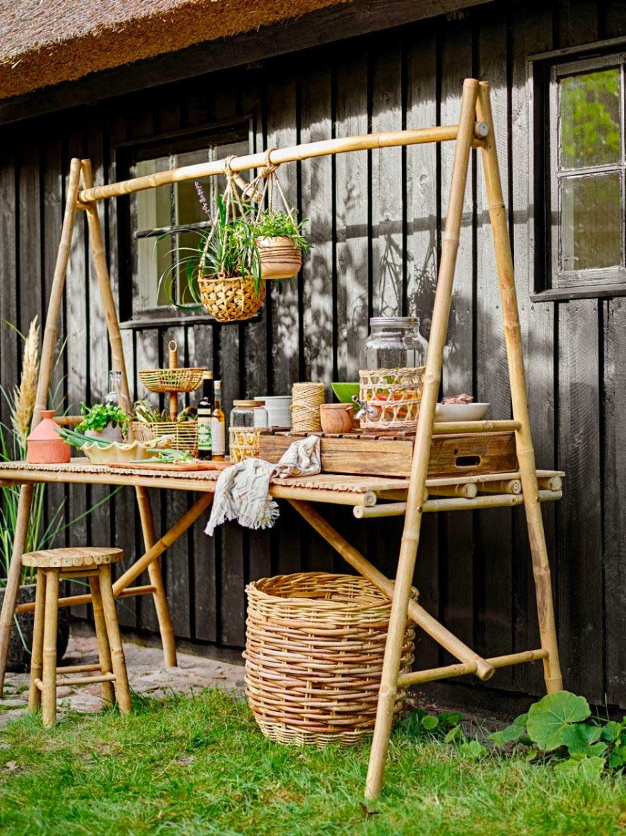 Malo Udendørs Spisebord - Natur, Bambus - Bloomingville