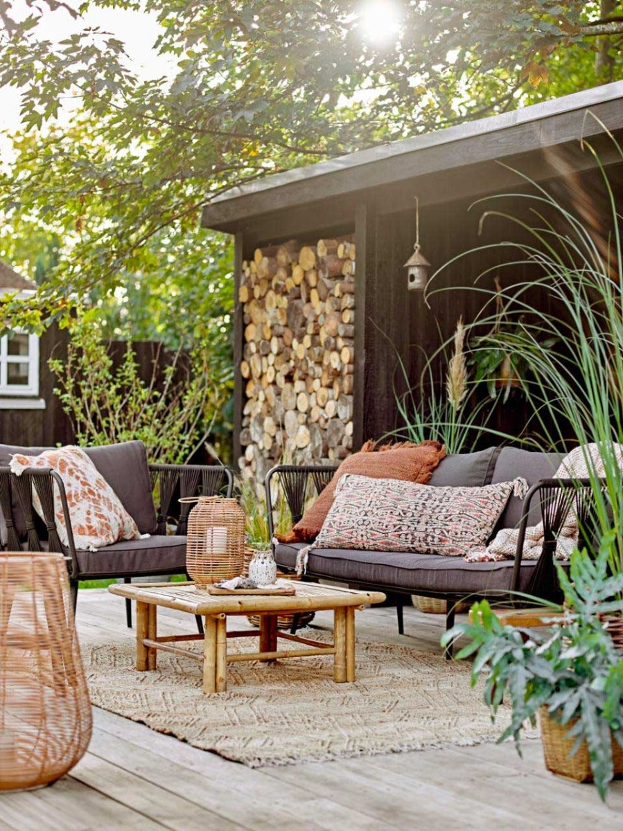 Pavone Loungestol - Sort, Metal - Bloomingville