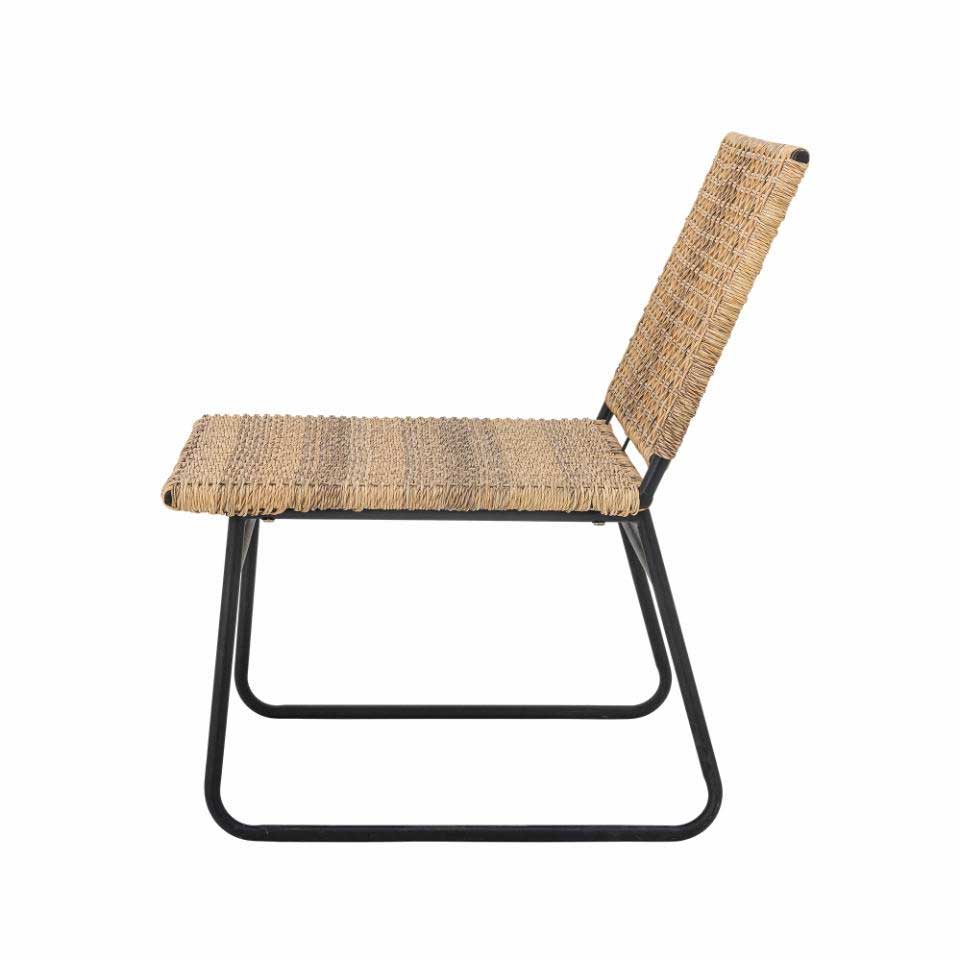 Vallone Loungestol - Natur, Polyrattan - Bloomingville