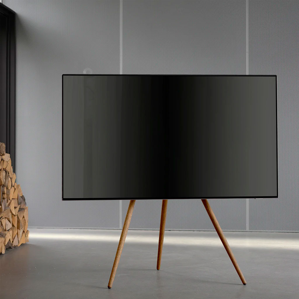 BS19 tv-stander Sort Eg - Sort top - Bülow Stand