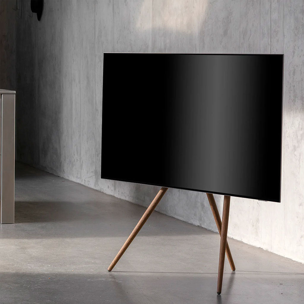 BS19 tv-stander Sort Eg - Sort top - Bülow Stand
