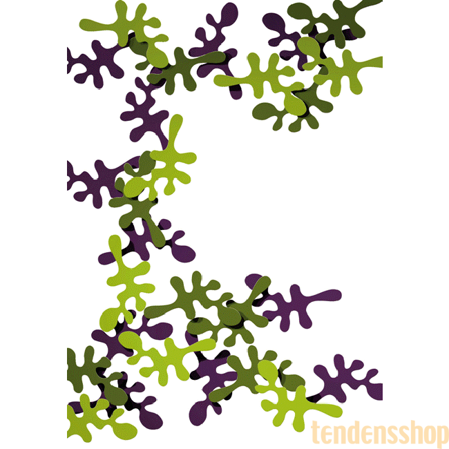 Camouflage -  Grøn, Lilla, Lime - Frost