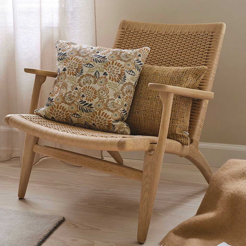 Toulon pude - 45x45 - Ochre - Compliments