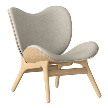 A Conversation Piece Lænestol - Oak/White Sands - H: 83 cm - Umage