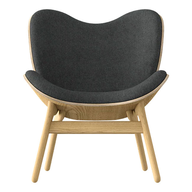 A Conversation Piece Lænestol - Oak/Shadow - H: 83 cm - Umage
