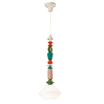 Lariat C2712 Pendel - Hvid - Ferroluce
