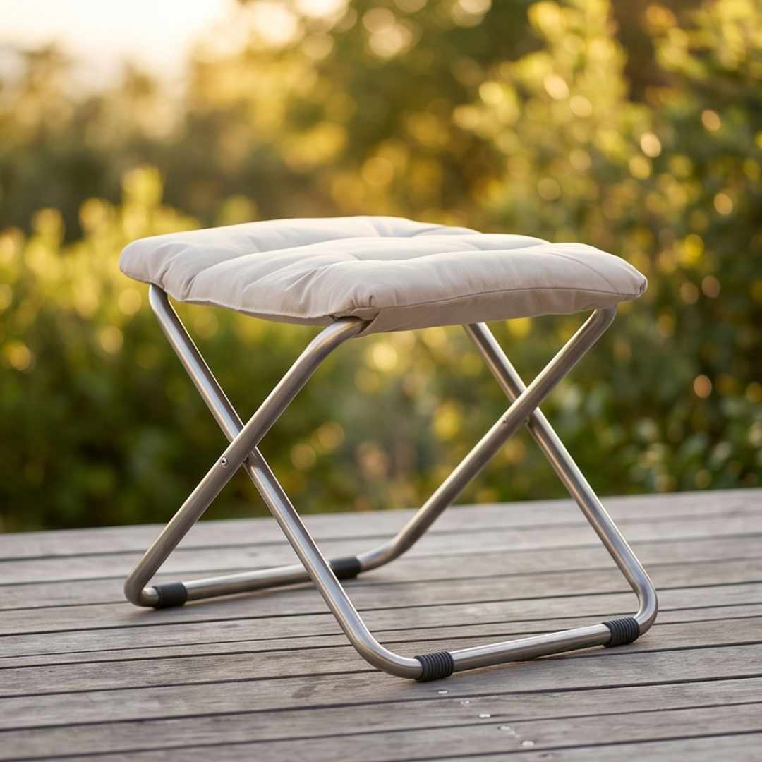 Chico Soft Fodskammel 028S - Beige - Fiam