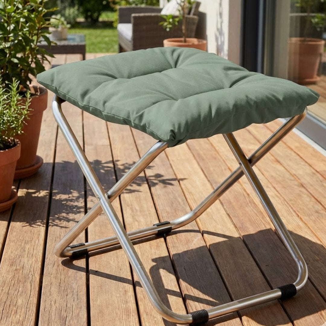 Chico Soft Fodskammel 028S (Sage Green) - Fiam