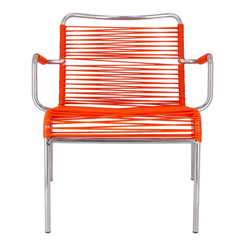 Mya Loungestol m/Armlæn - Orange - Fiam