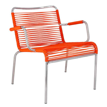 Mya Loungestol m/Armlæn - Orange - Fiam