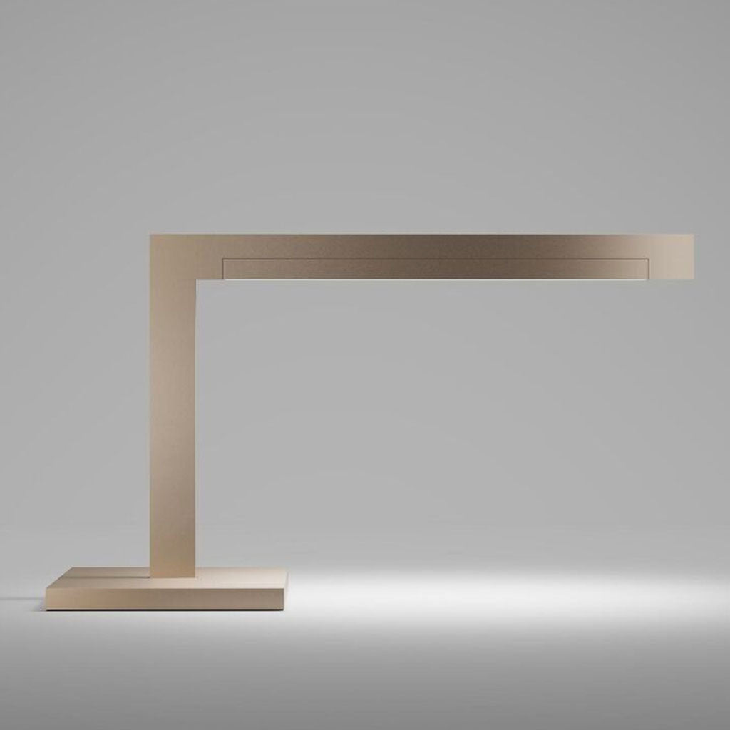 INLAY Bordlampe T2 - Satin Gold / Satin Gold - Light Point / Studio F. A. Porsche