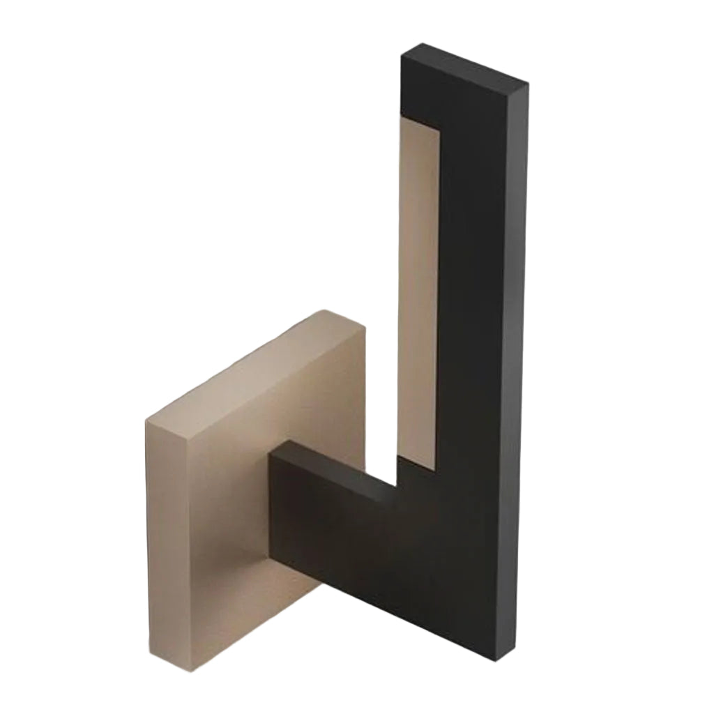 INLAY Væglampe W1 - Matt Black / Satin Gold - Light Point / Studio F. A. Porsche