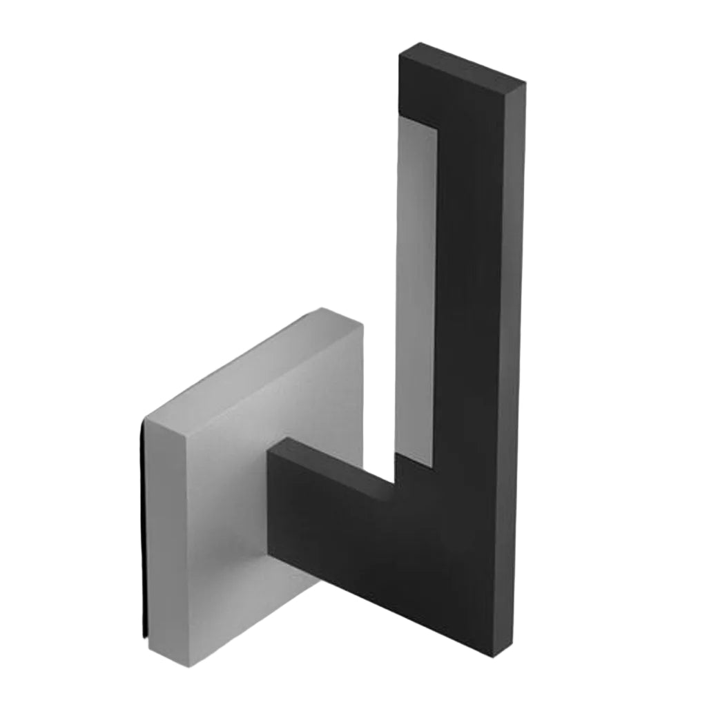 INLAY Væglampe W1 - Matt Black / Satin Silver - Light Point / Studio F. A. Porsche