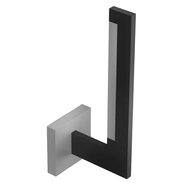 INLAY Væglampe W2 - Matt Black / Satin Silver - Light Point / Studio F. A. Porsche