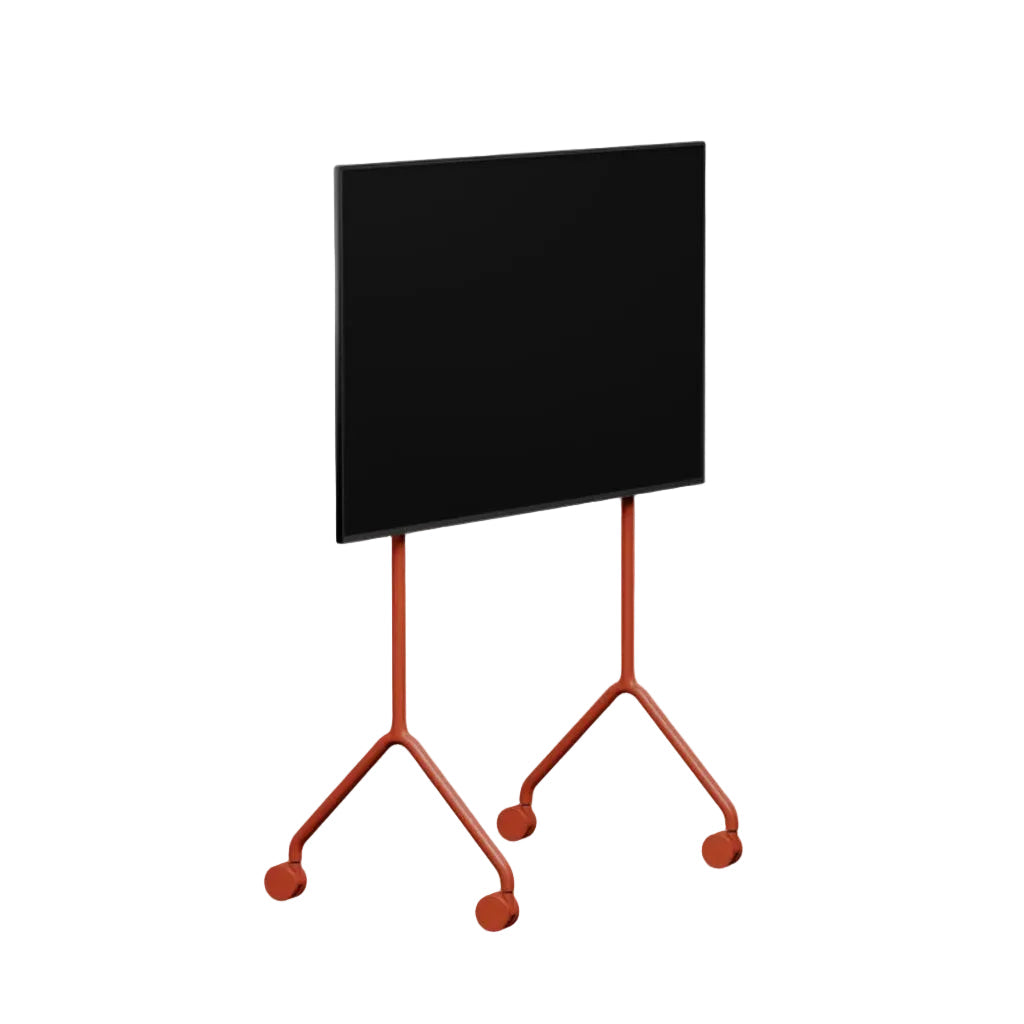 Moon Light TV Stander - Burnin' Red - Pedestal