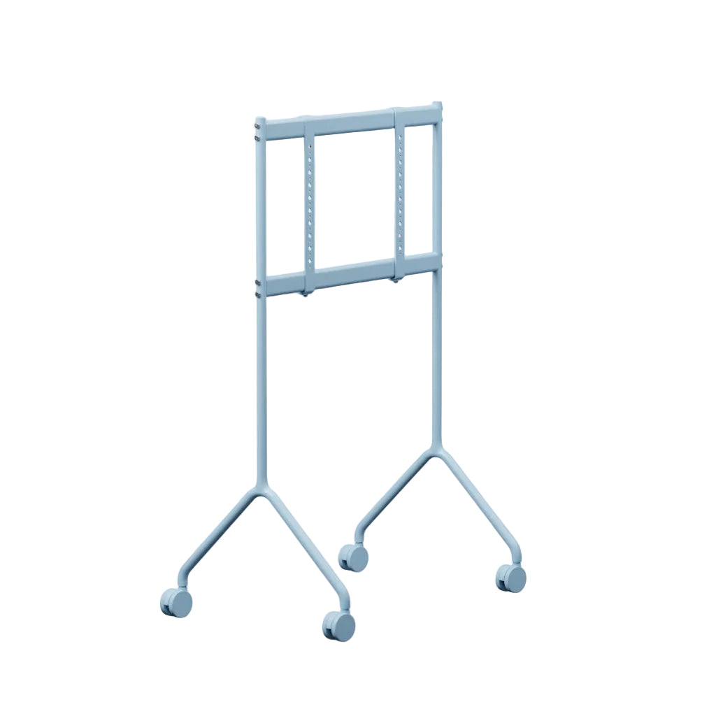 Moon Light TV Stander - Powder Blue - Pedestal