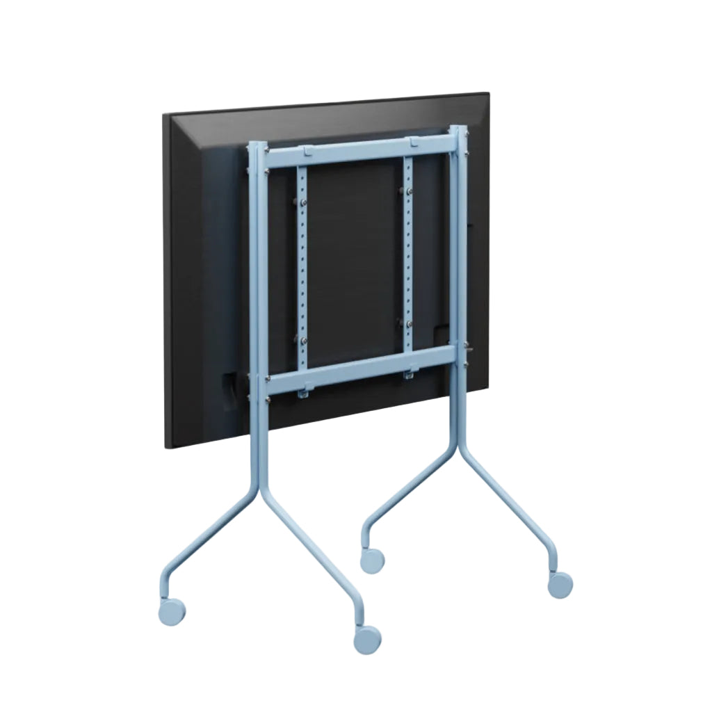Moon Light TV Stander - Powder Blue - Pedestal