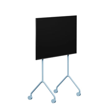 Moon Light TV Stander - Powder Blue - Pedestal