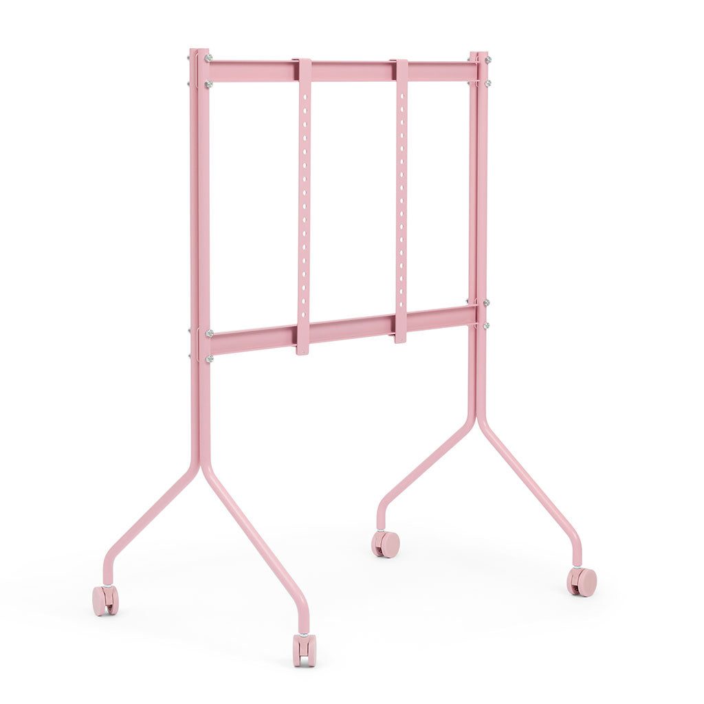 Moon Regular TV Stander - Bubble Gum - Pedestal