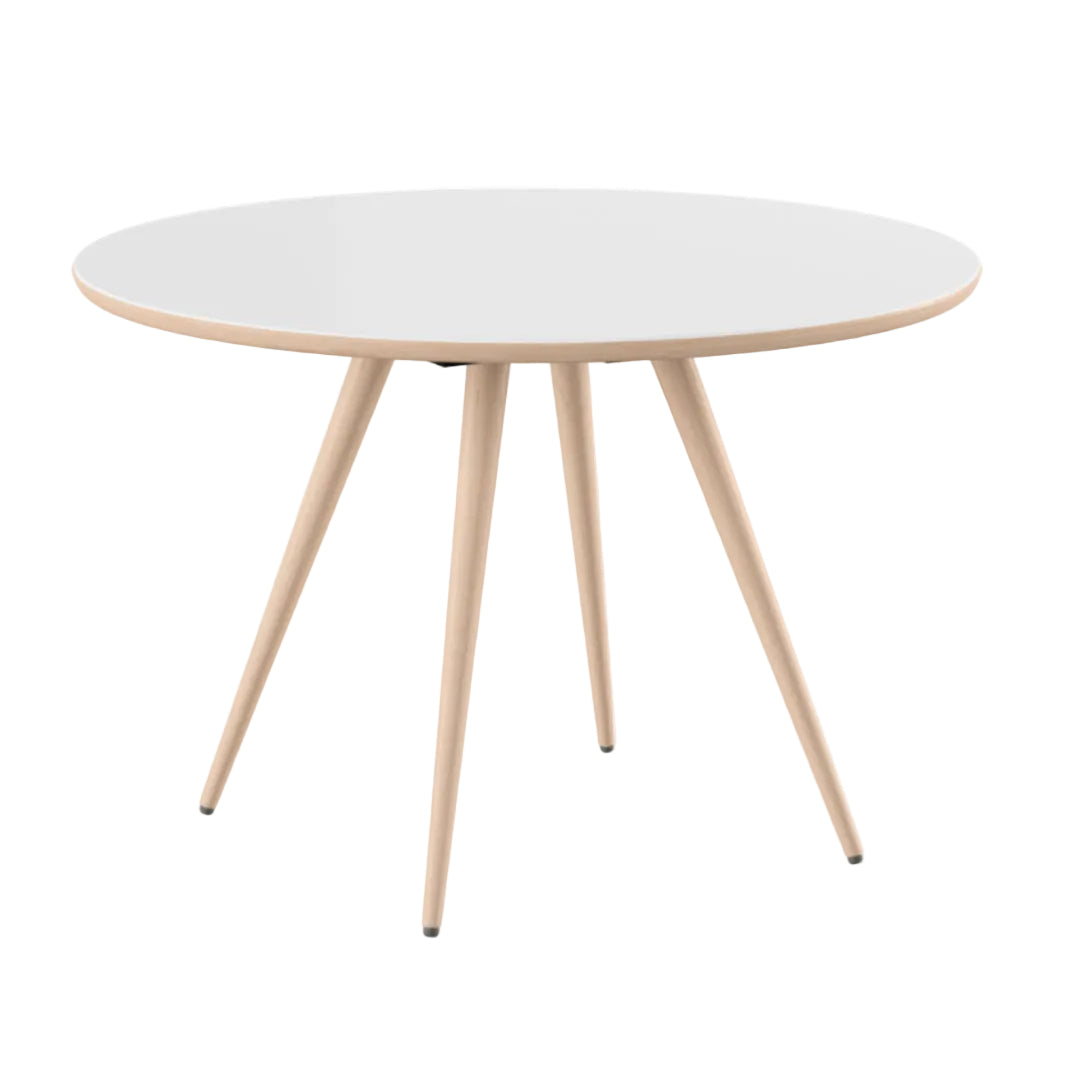 GM 3900 Edge spisebord Hvid Corian top (Rund) - Naver Collection