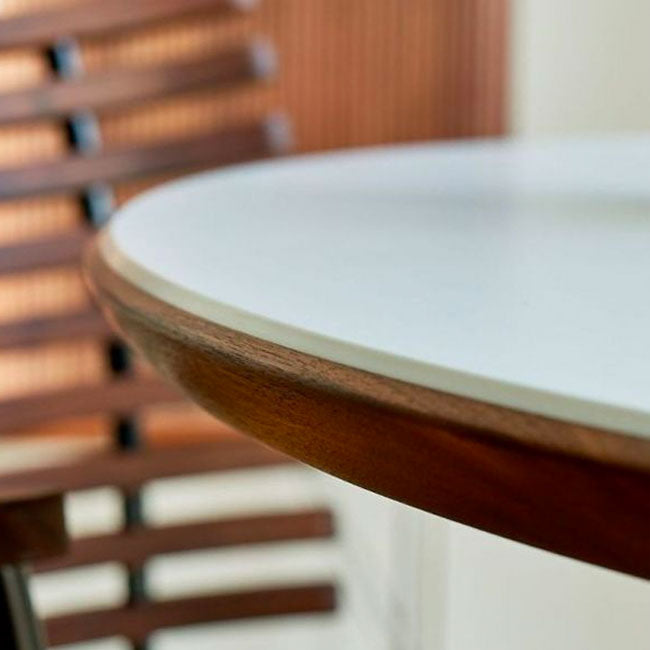 GM 3900 Edge spisebord Hvid Corian top (Oval) - Naver Collection
