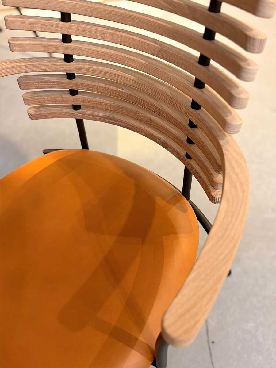 GM 4106 Tiger Spisebordsstol - Naver Collection - 4 stk (UDSTILLINGSMODEL)