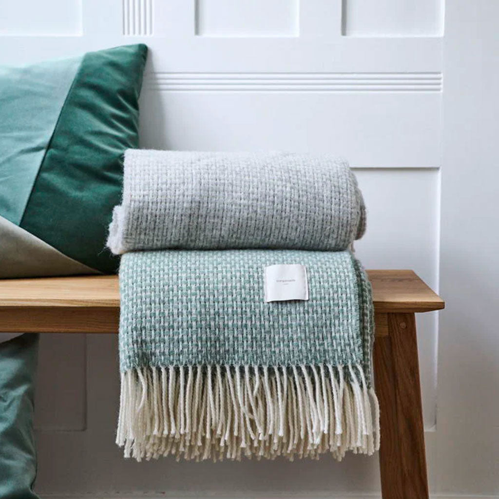 Nest plaid - 140x200 - Green - Compliments