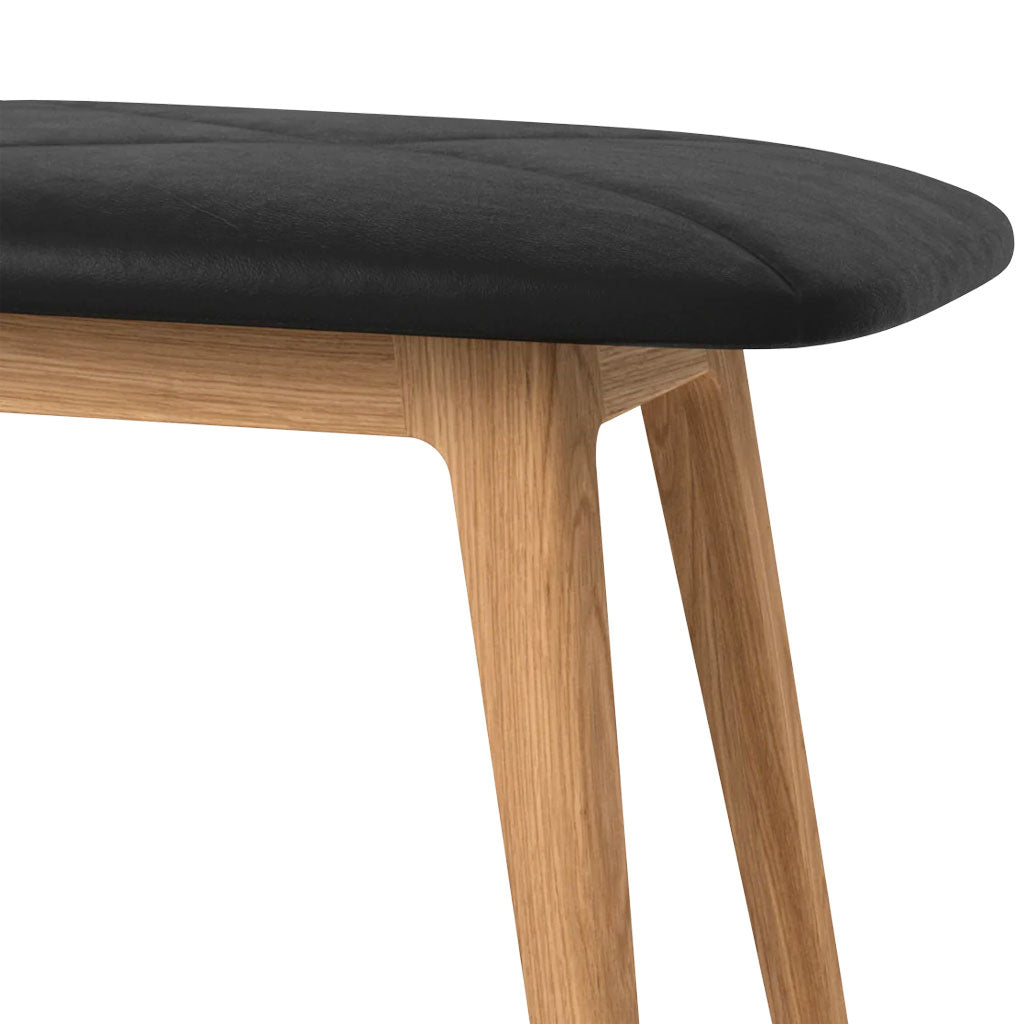 Nordic Bænk - Eg - Terra Black - SACKit