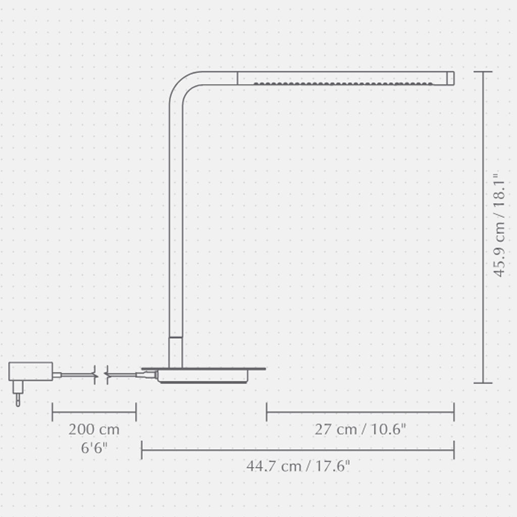 Omni Bordlampe - Plated Brass - Umage