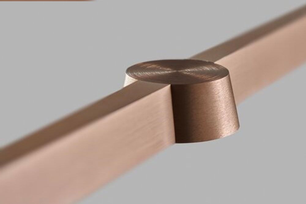 Optic Linear L1500 pendel - Rose Gold - Light Point