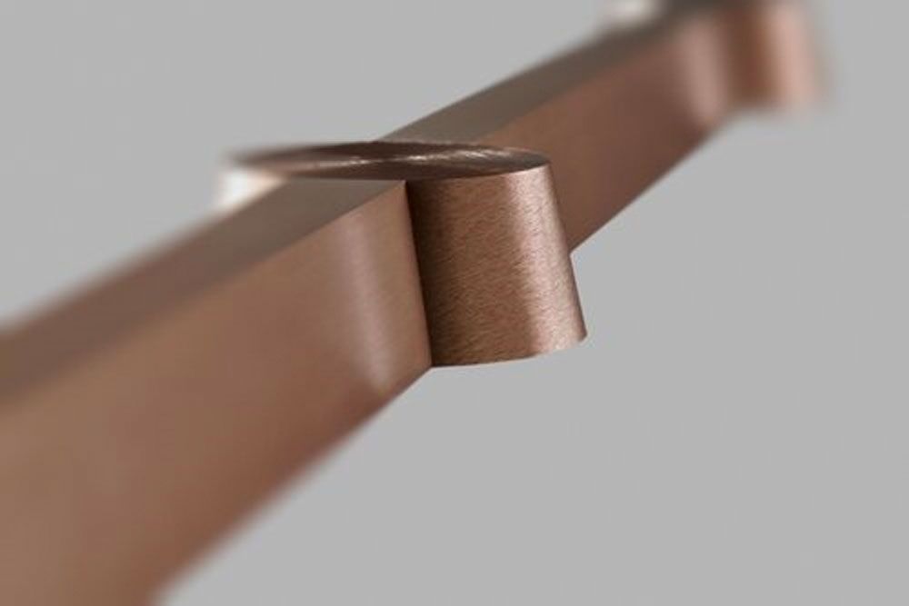 Optic Linear L2000 pendel - Rose Gold - Light Point