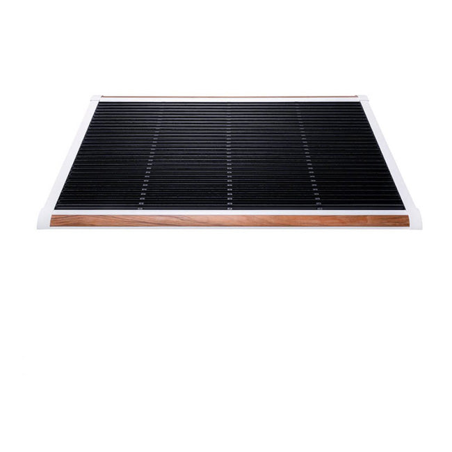 Outdoor mat dørmåtte - White/Teak - RiZZ