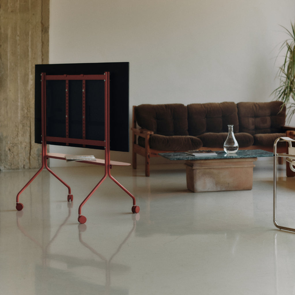 Moon Rollin' TV Stander - Pedestal