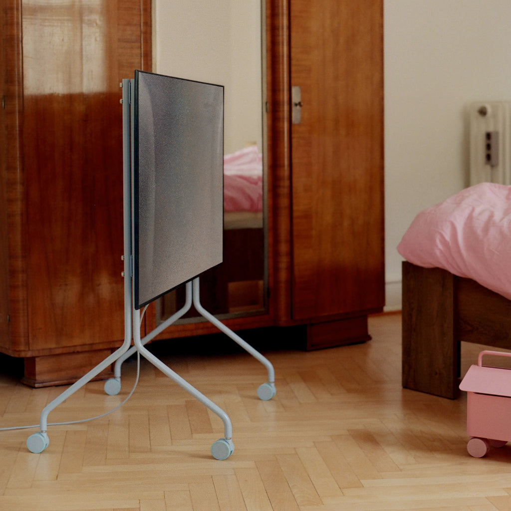 Moon Rollin' TV Stander - Pedestal