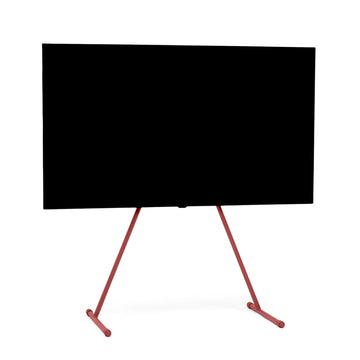 Viva TV Stander - Burnin' Red - Pedestal