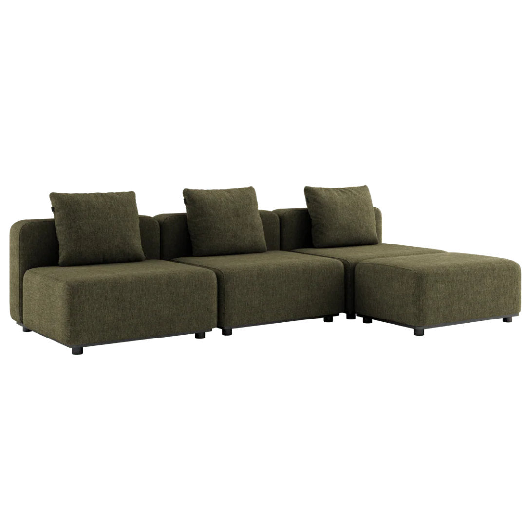 Cobana Lounge Sofa Winter Cover - 3 modules + pouf - SACKit