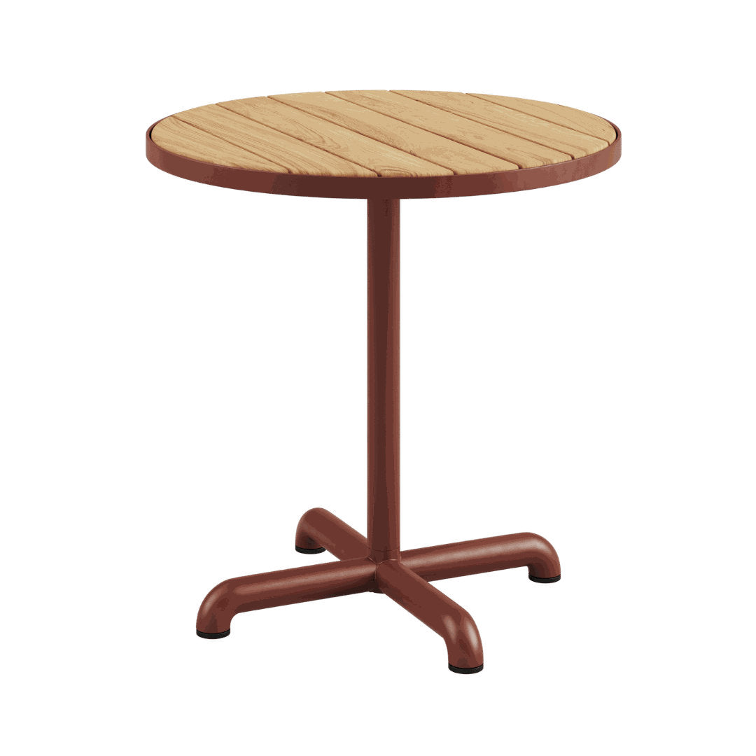 Kirra Café Table - Chestnut - SACKit