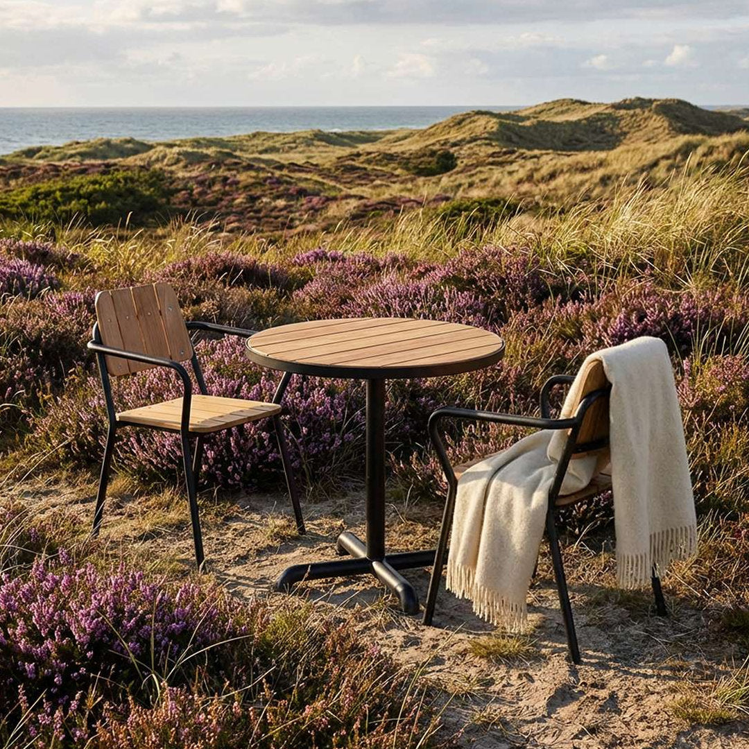 Kirra Café Table - Noir - SACKit