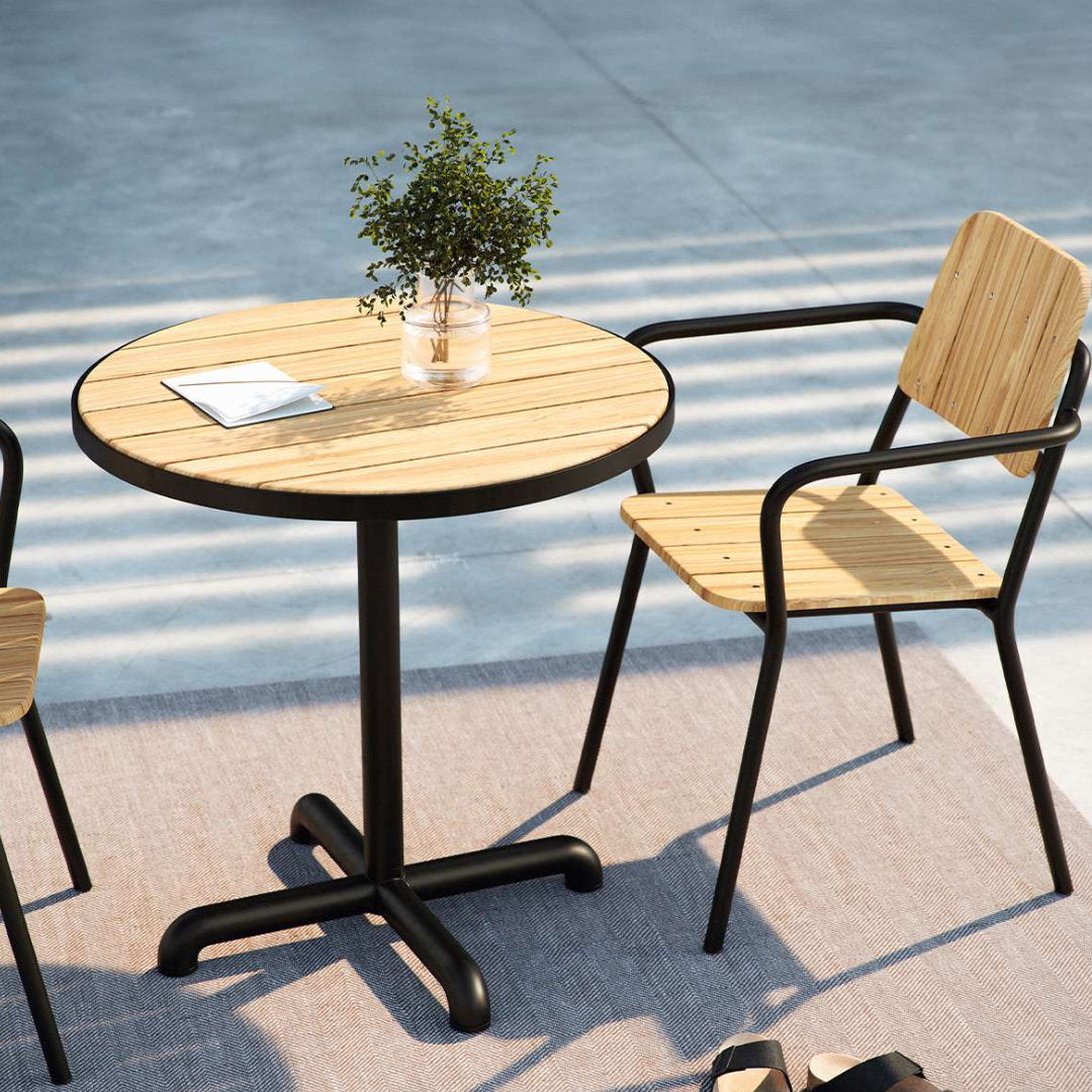 Kirra Café Table - Noir - SACKit