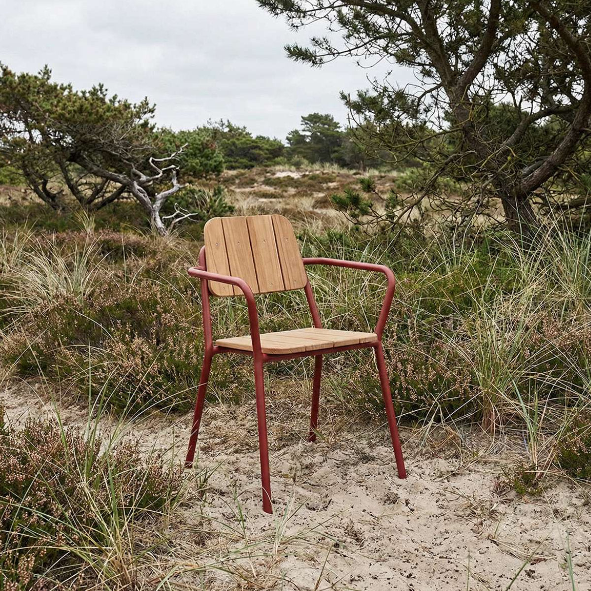 Kirra Patio Chair - Chestnut - SACKit