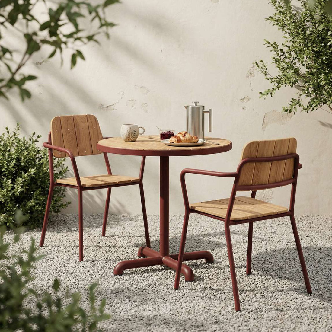 Kirra Patio Chair - Chestnut - SACKit